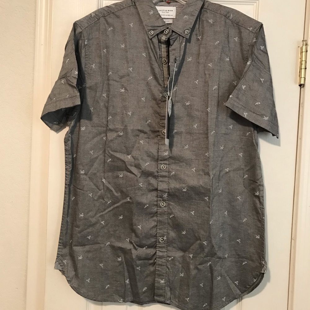 Men’s Cactus Man Ricky Singh Oxford Slim Fit Shirt